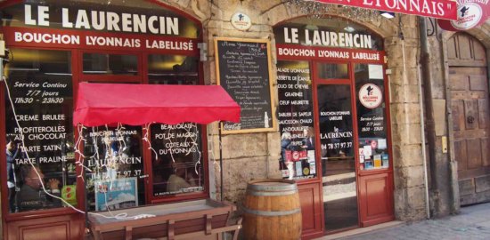 リヨン旧市街にある安くておいしいブション［Le Laurencin］ローランサン
